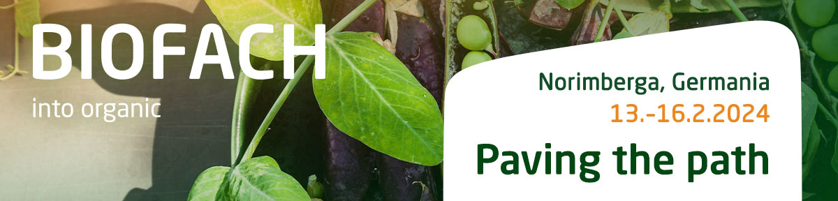 BIOFACH: fiera leader mondiale per i prodotti alimentari biologici