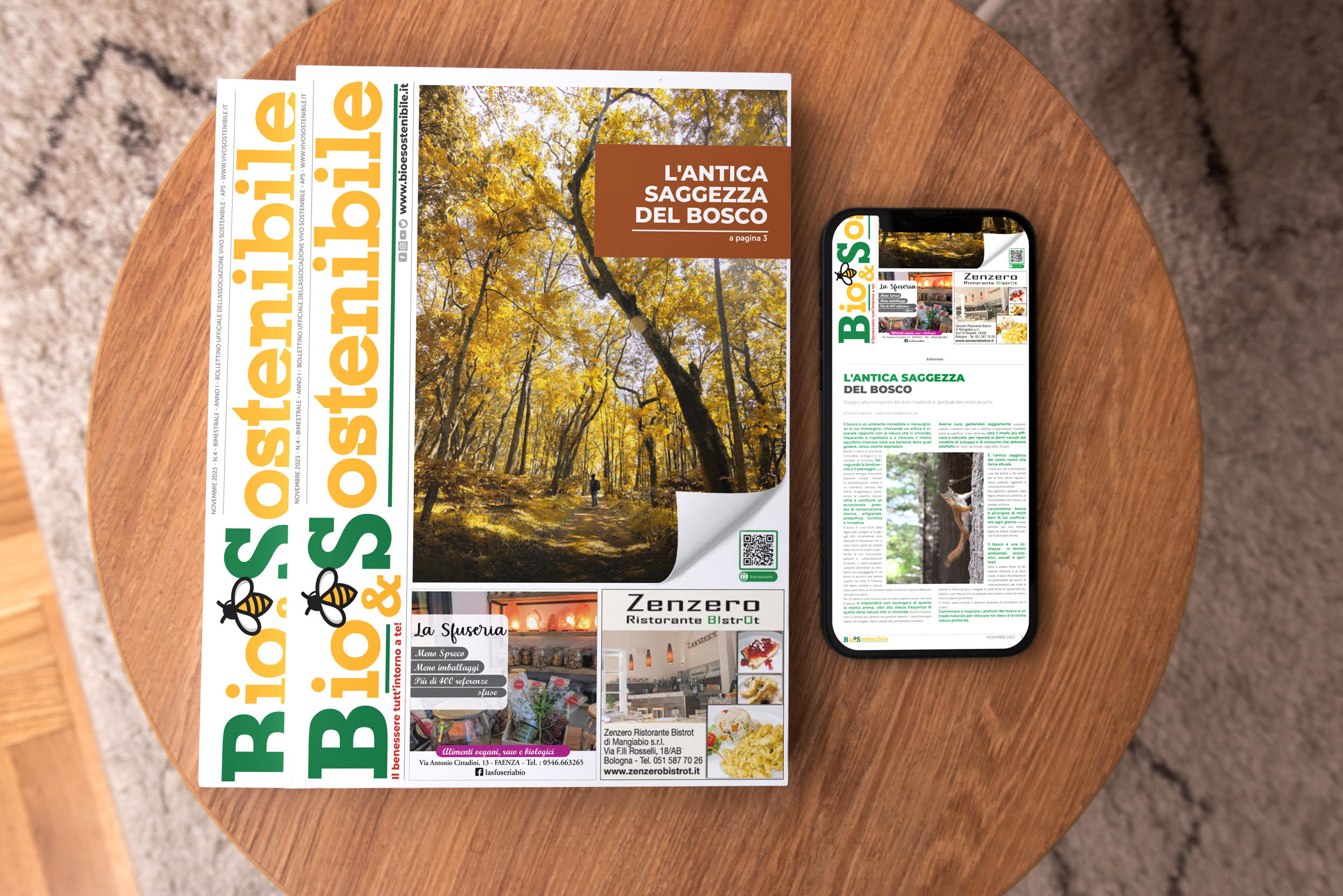 Eco rivista Bio e Sostenibile, speciale Alberi nostri alleati