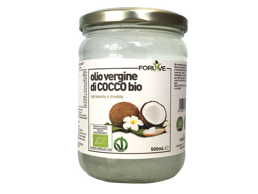 Olio vergine di cocco bio