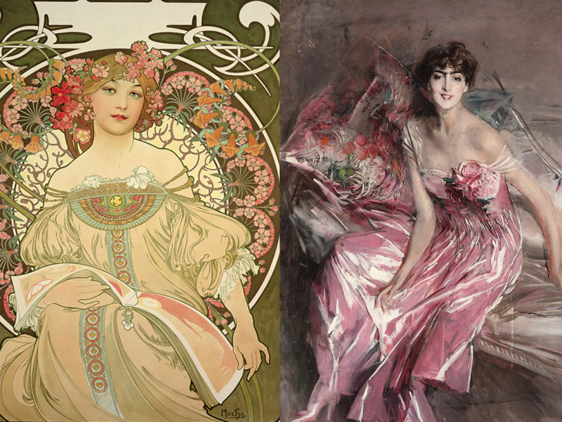 ALPHONSE MUCHA / GIOVANNI BOLDINI