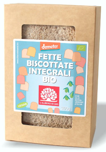 Fette biscottate integrali Demeter®