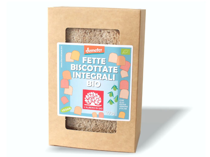 Fette biscottate integrali Demeter®