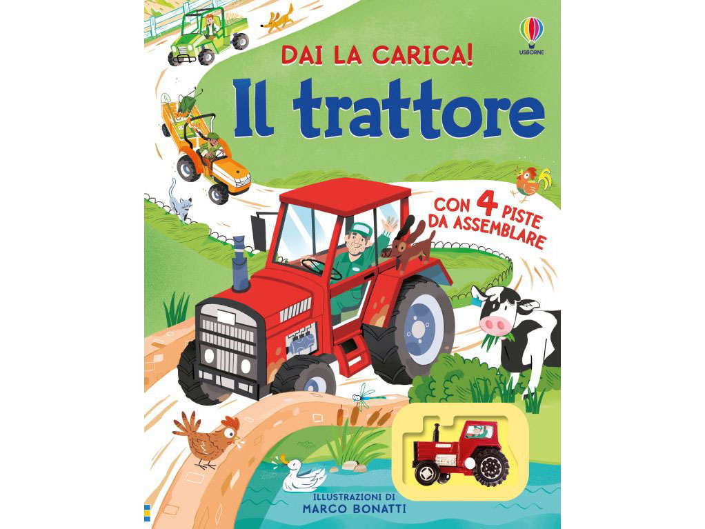 Il trattore. Libro per bambini Usborne
