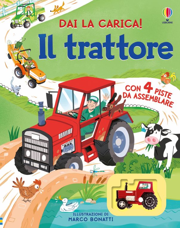 Il trattore. Libro per bambini dai 3 anni in su.