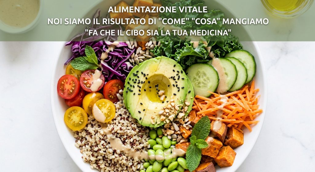 Il Potere dell’Alimentazione Vitale: quando il Cibo diventa Medicina e benessere